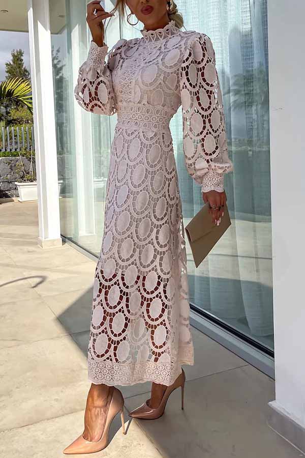spring embroidered dress