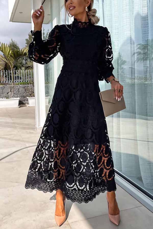 spring embroidered dress