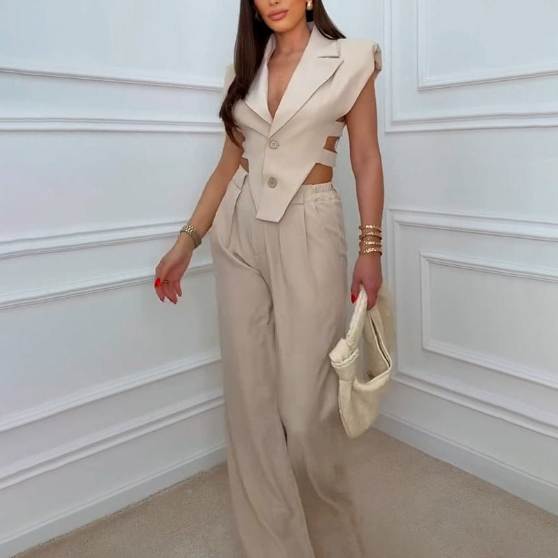 Fab Heart-shaped Design Suit