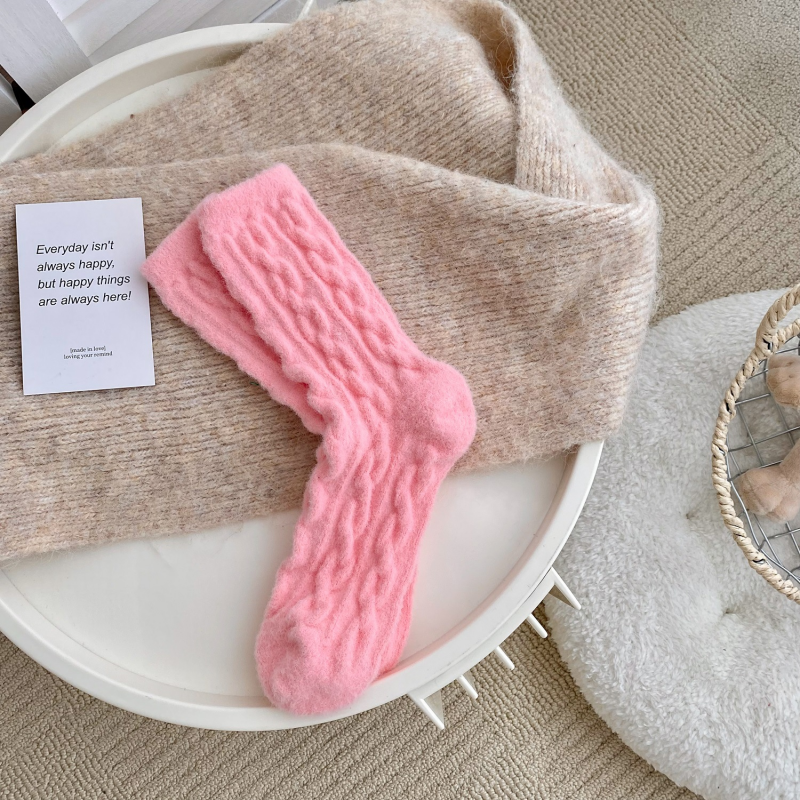 Velvet and thickened home sleeping socks