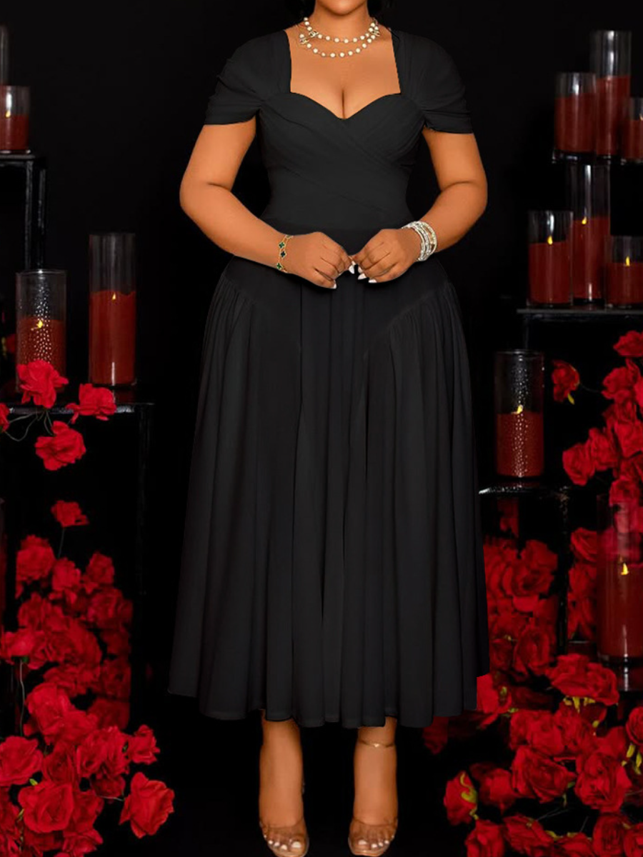 Elegant Tight Waist Dress