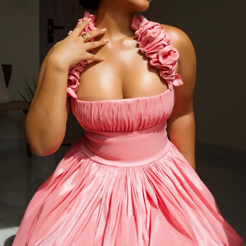 Adorable Bubble Mini Dress