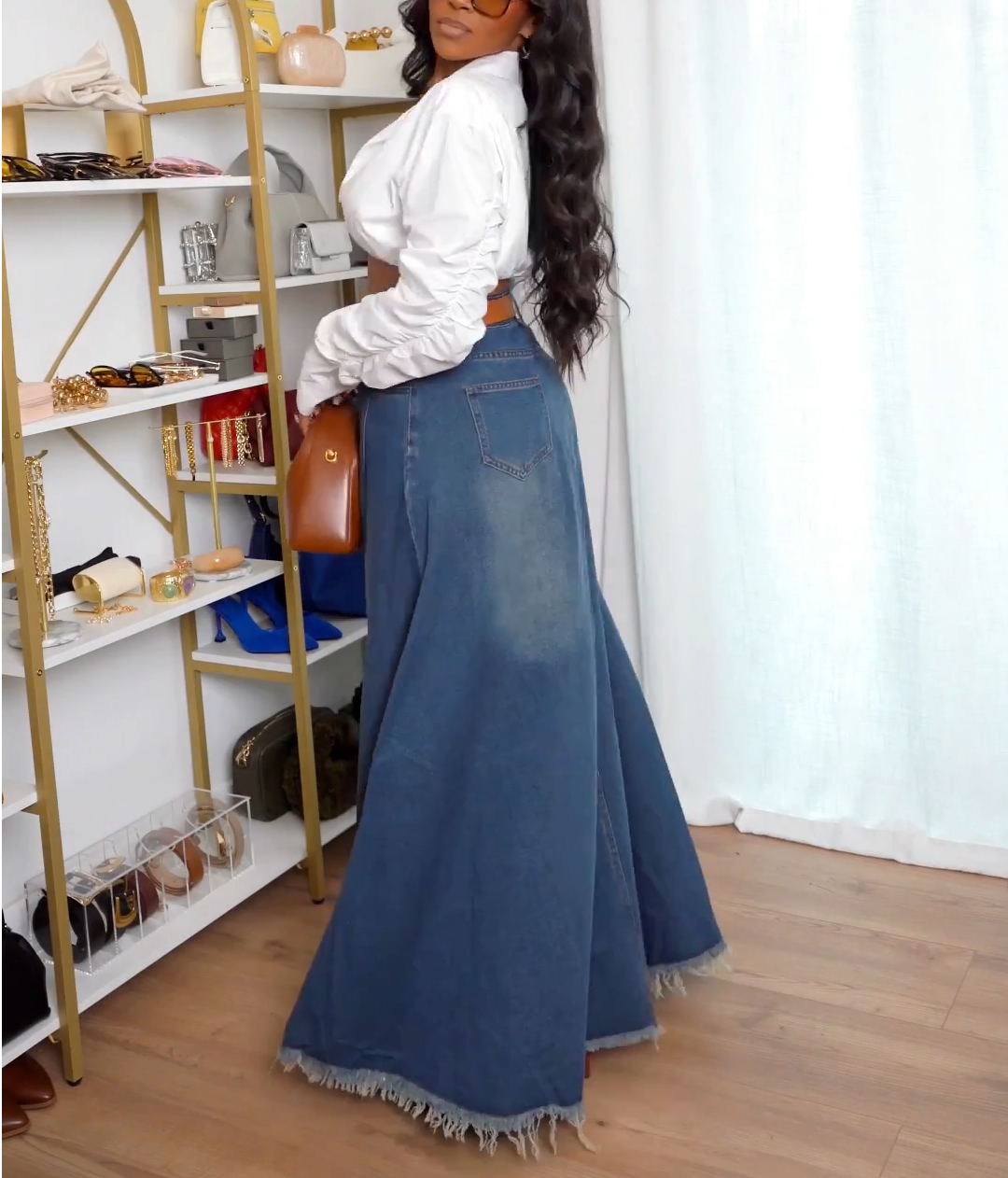 Denim Skirt