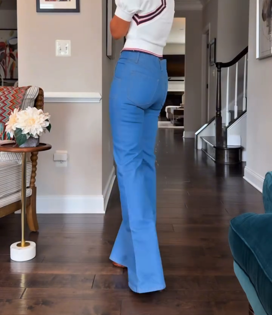 Fashion straight jeans