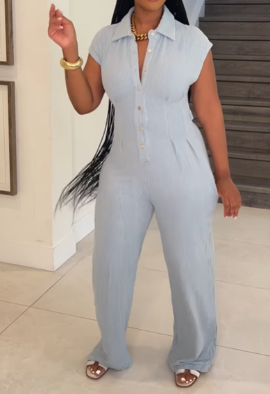 Comfy Cut Out Stretchy Jumpsuit