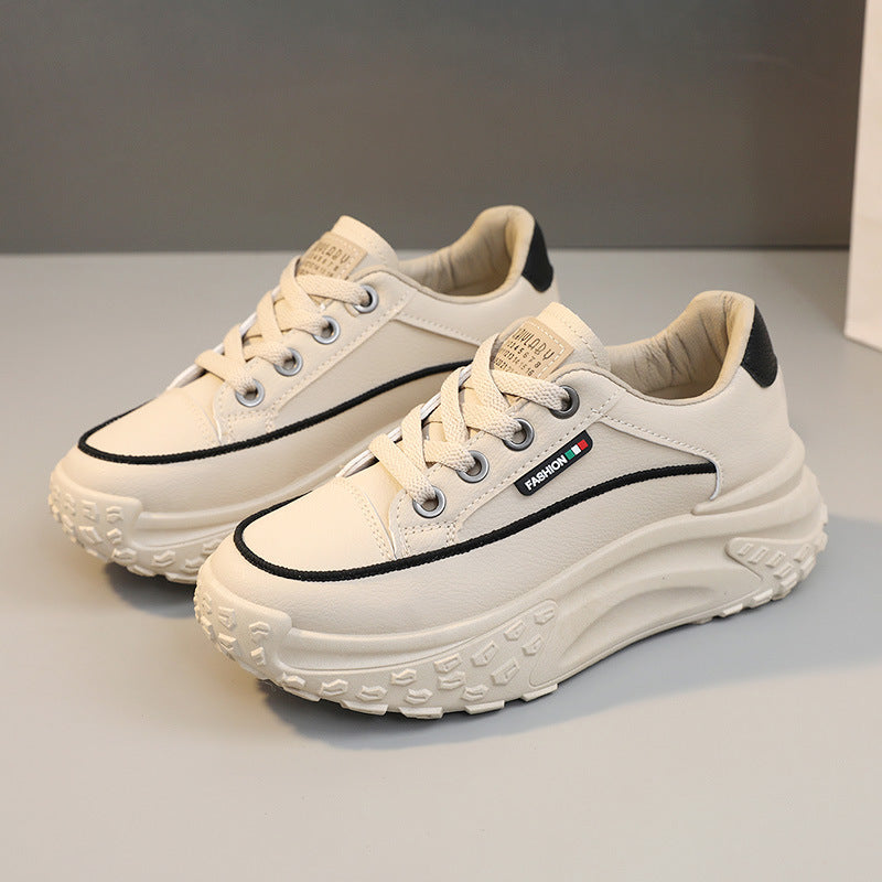 Thick sole casual sneakers