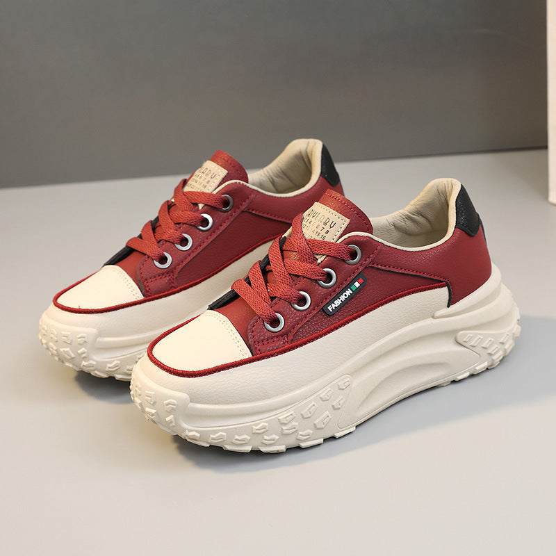 Thick sole casual sneakers