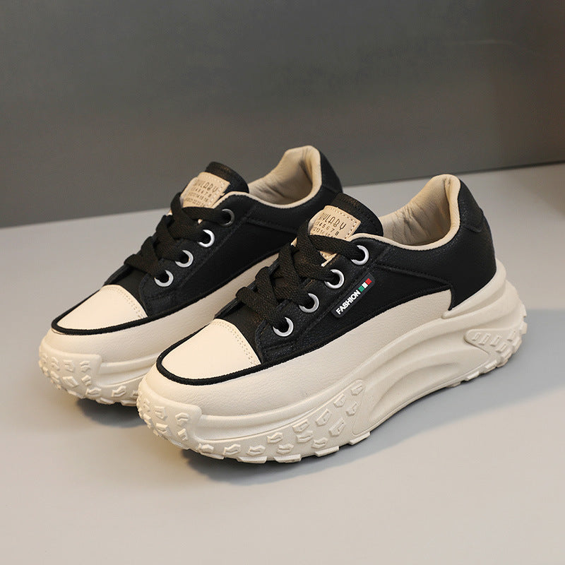 Thick sole casual sneakers