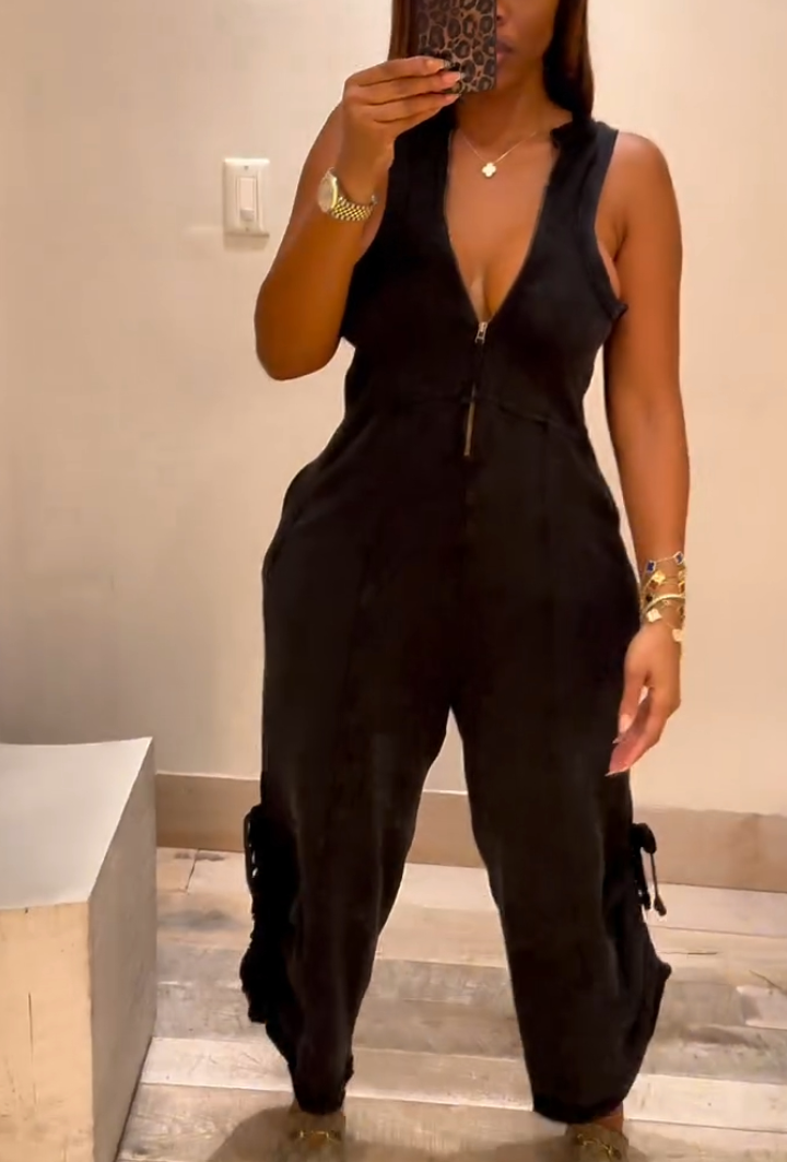 Loose jumpsuit