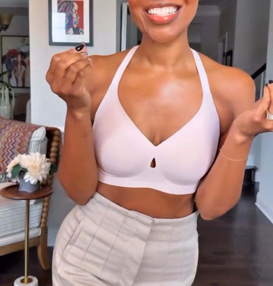 Women's full cup push up bra without steel ring