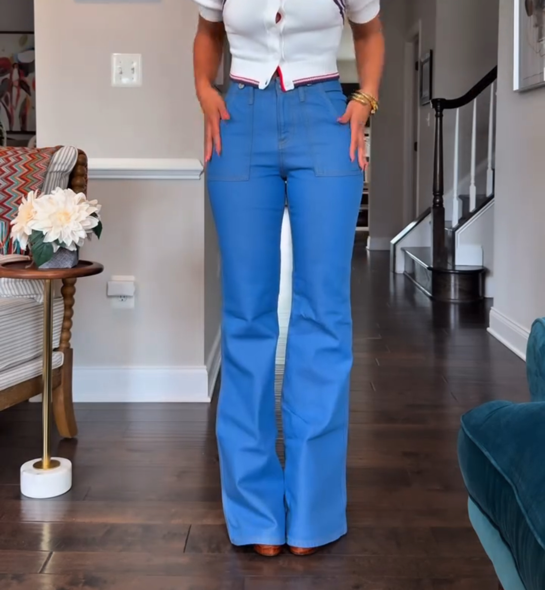 Fashion straight jeans
