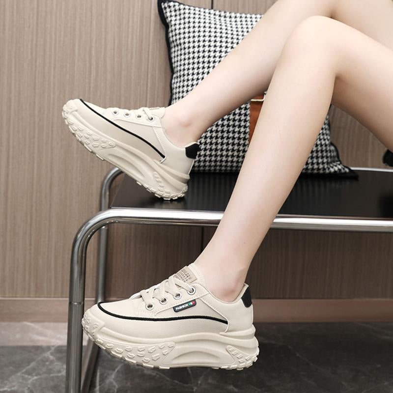 Thick sole casual sneakers