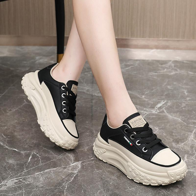 Thick sole casual sneakers