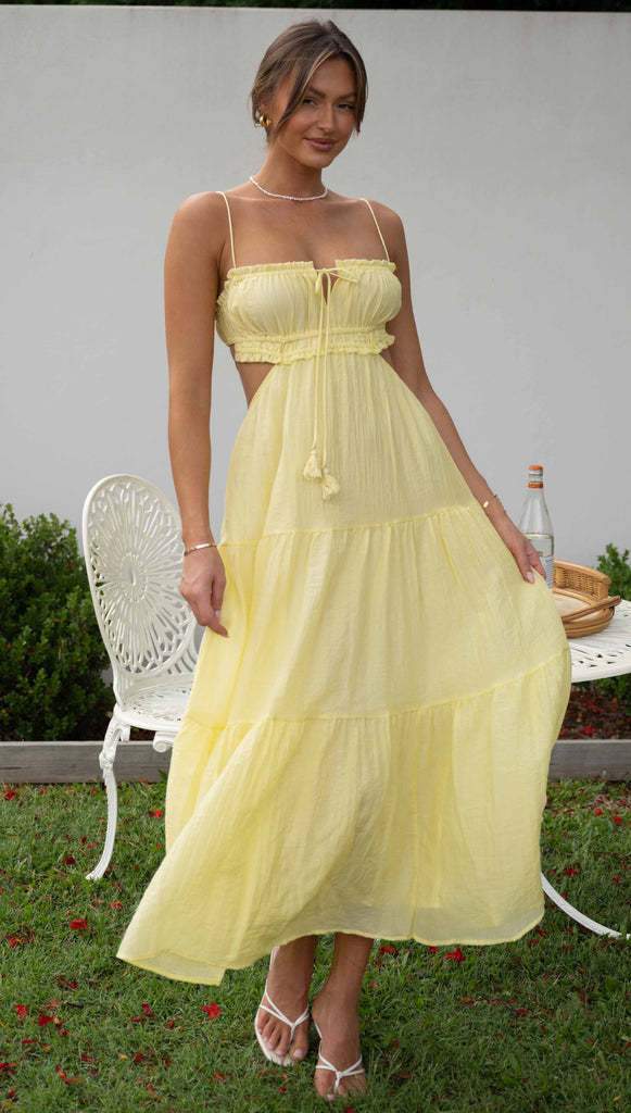 V-neck sleeveless patchwork dress