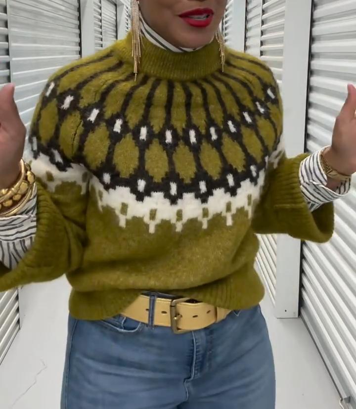 Chic cozy wool sweater