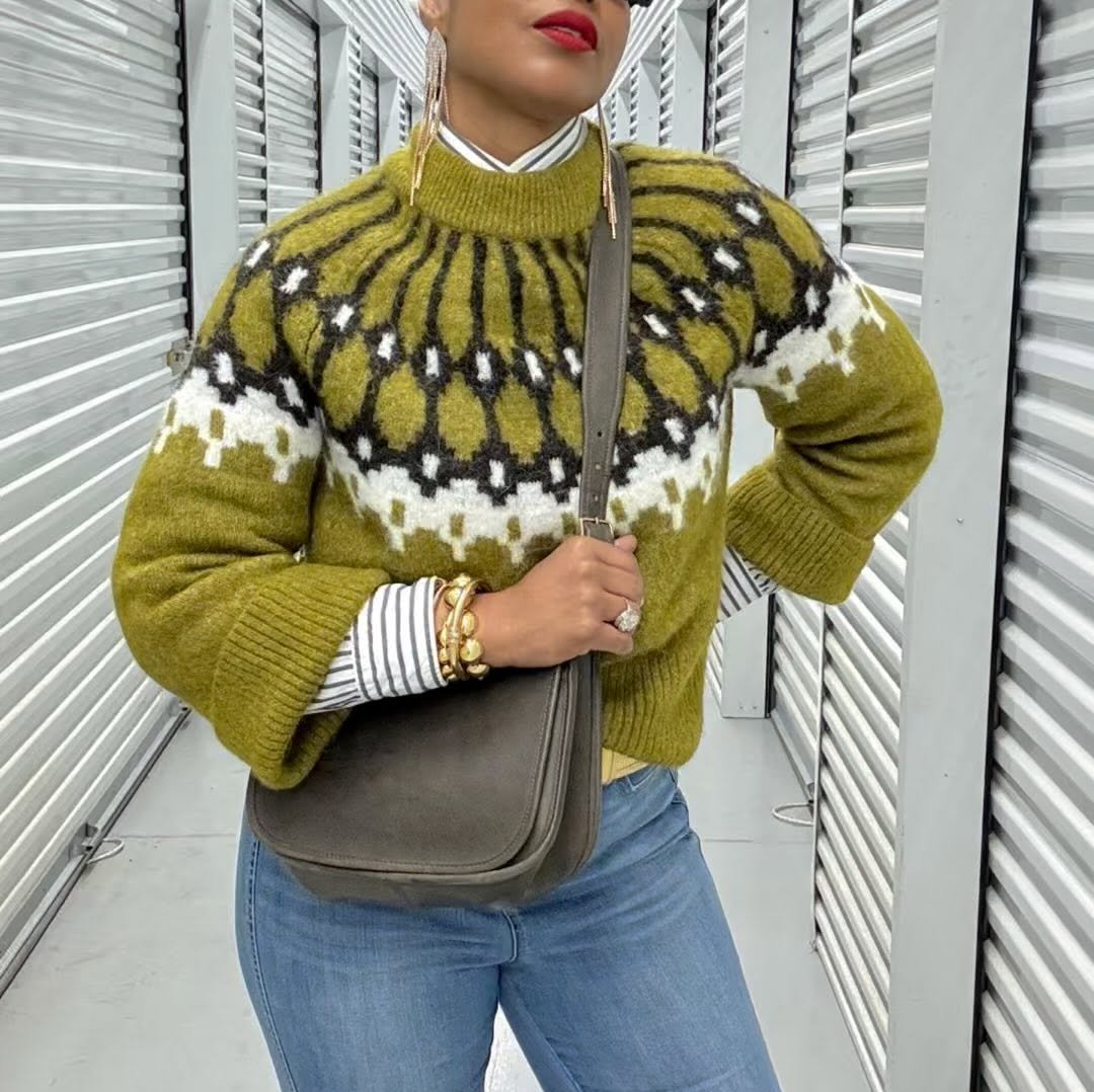 Chic cozy wool sweater