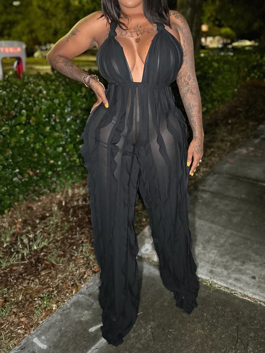 Fashion Sexy Wave Jumpsuit(Buy 2 Free Shipping✔️)