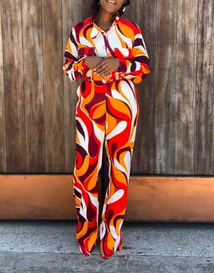 Colorful printed jumpsuit