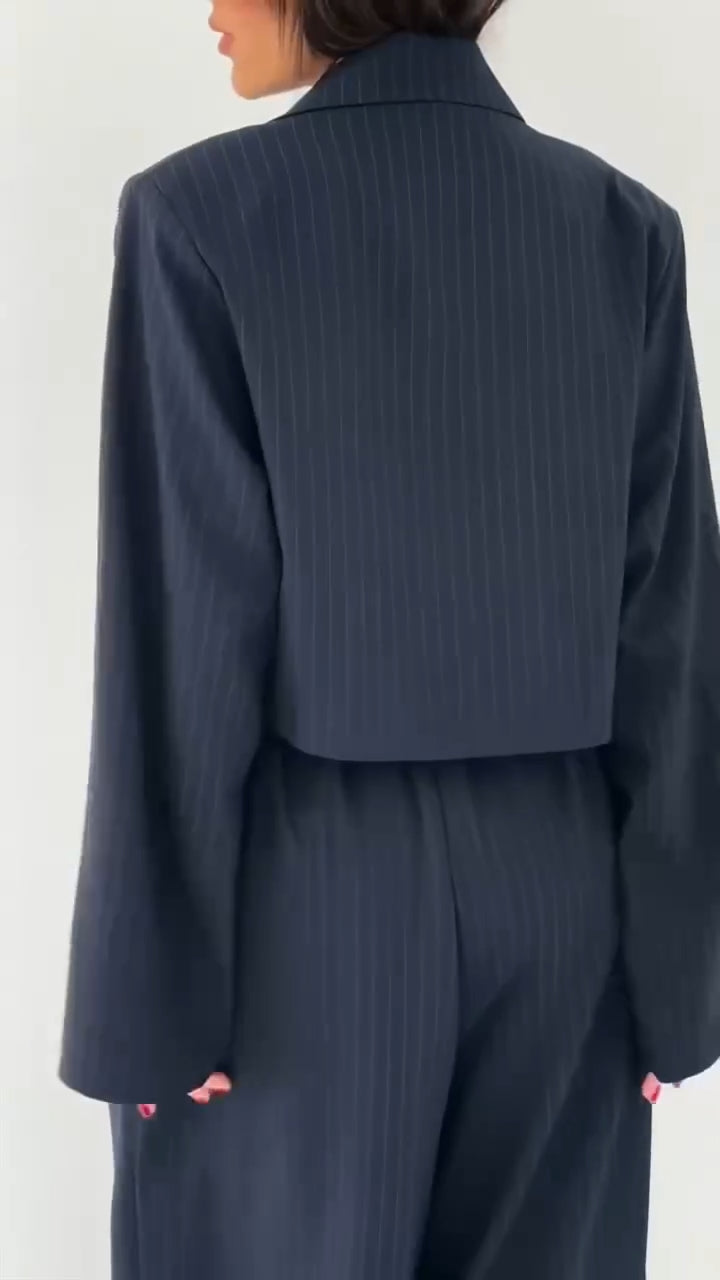 Suit jacket + jumpsuit set