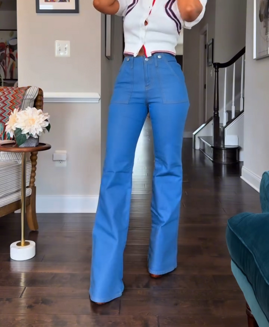 Fashion straight jeans