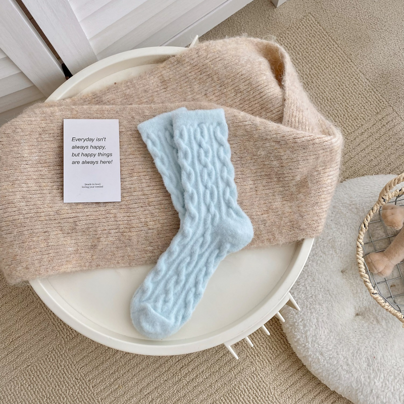 Velvet and thickened home sleeping socks