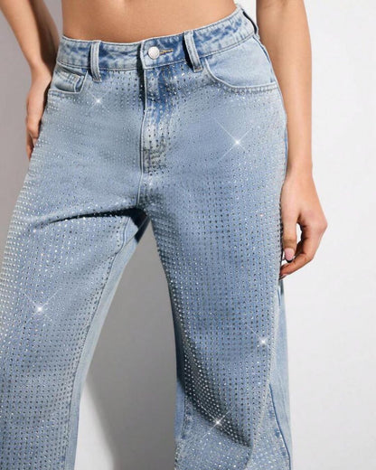 Rhinestone Jeans