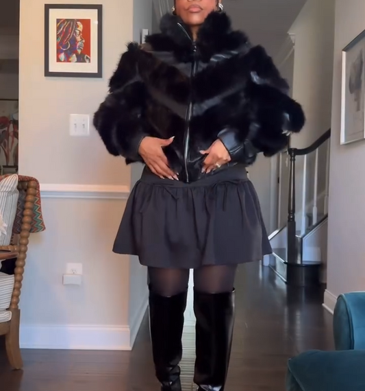 Hot selling fur jackets