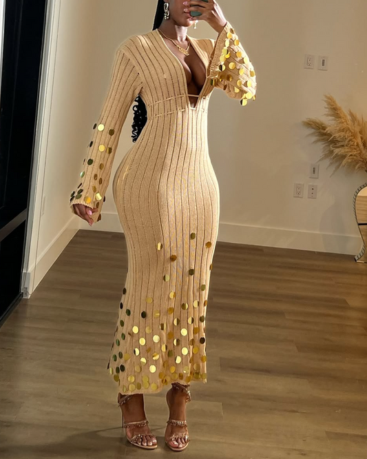 Gilded Goddess Dress