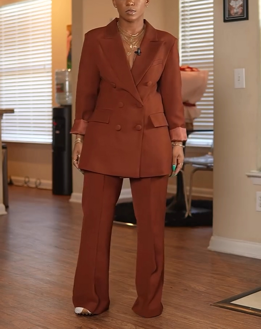 Fashion two piece suit
