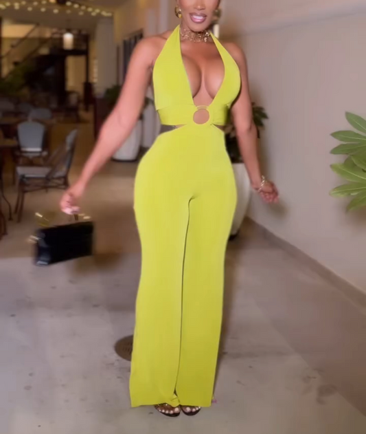 Halter jumpsuit
