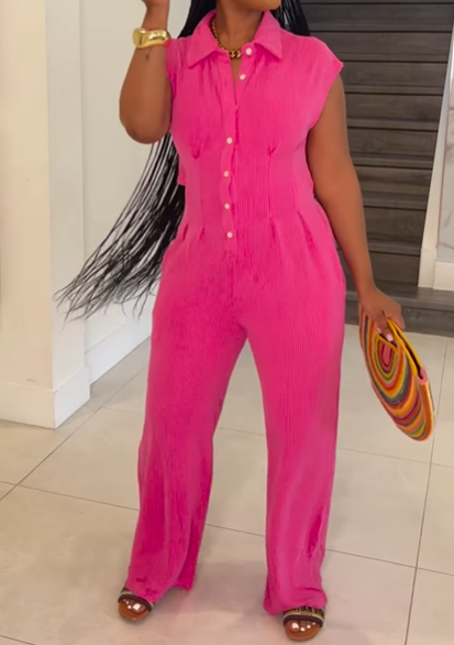 Comfy Cut Out Stretchy Jumpsuit