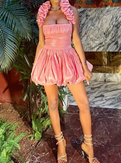 Adorable Bubble Mini Dress