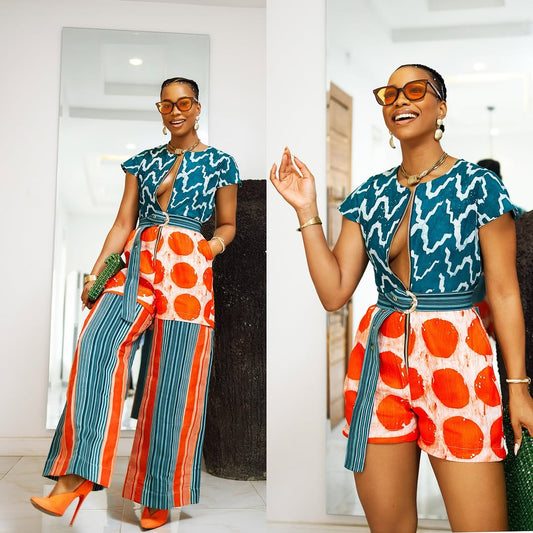 Jumpsuit and romper 2 in 1