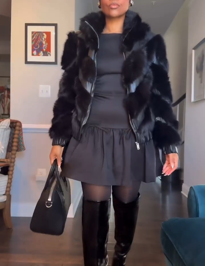 Hot selling fur jackets