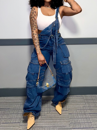 Chic Cargo Jumpsuit