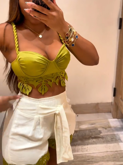 Sexy lace two-piece set