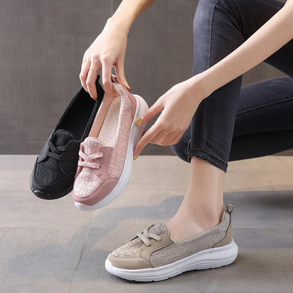 Women's casual flat walking shoes