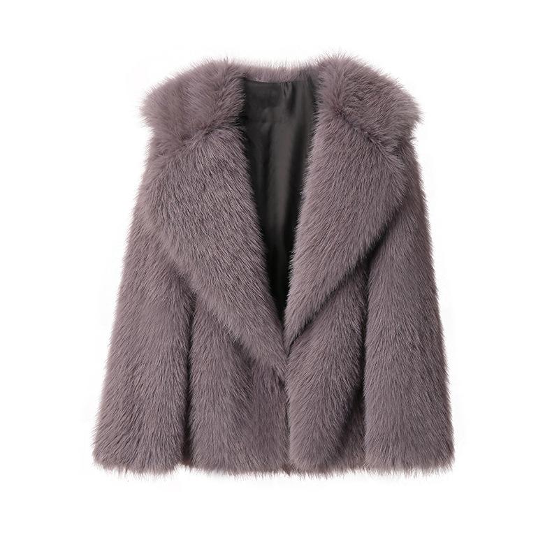 Chic Comfy Eco-friendly Fur Jacket