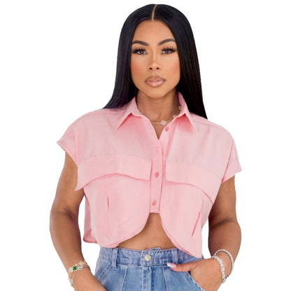 Summer sexy short shirt