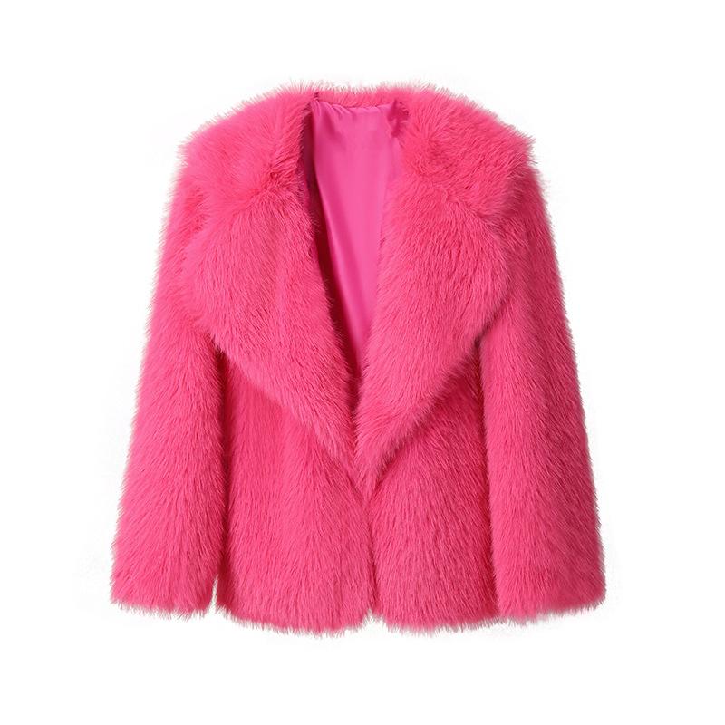 Chic Comfy Eco-friendly Fur Jacket