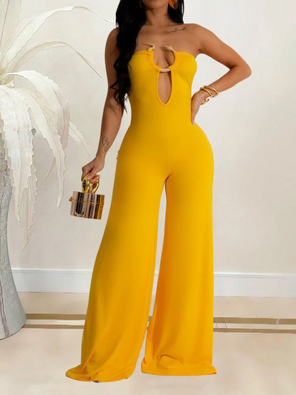 SS24 Fashion Pure Color Jumpsuit(Buy 2 Free Shipping✔️)