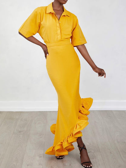 The Bright Yellow Beautiful 2pc Set