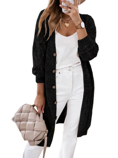 Casual Fall Knit Cardigan