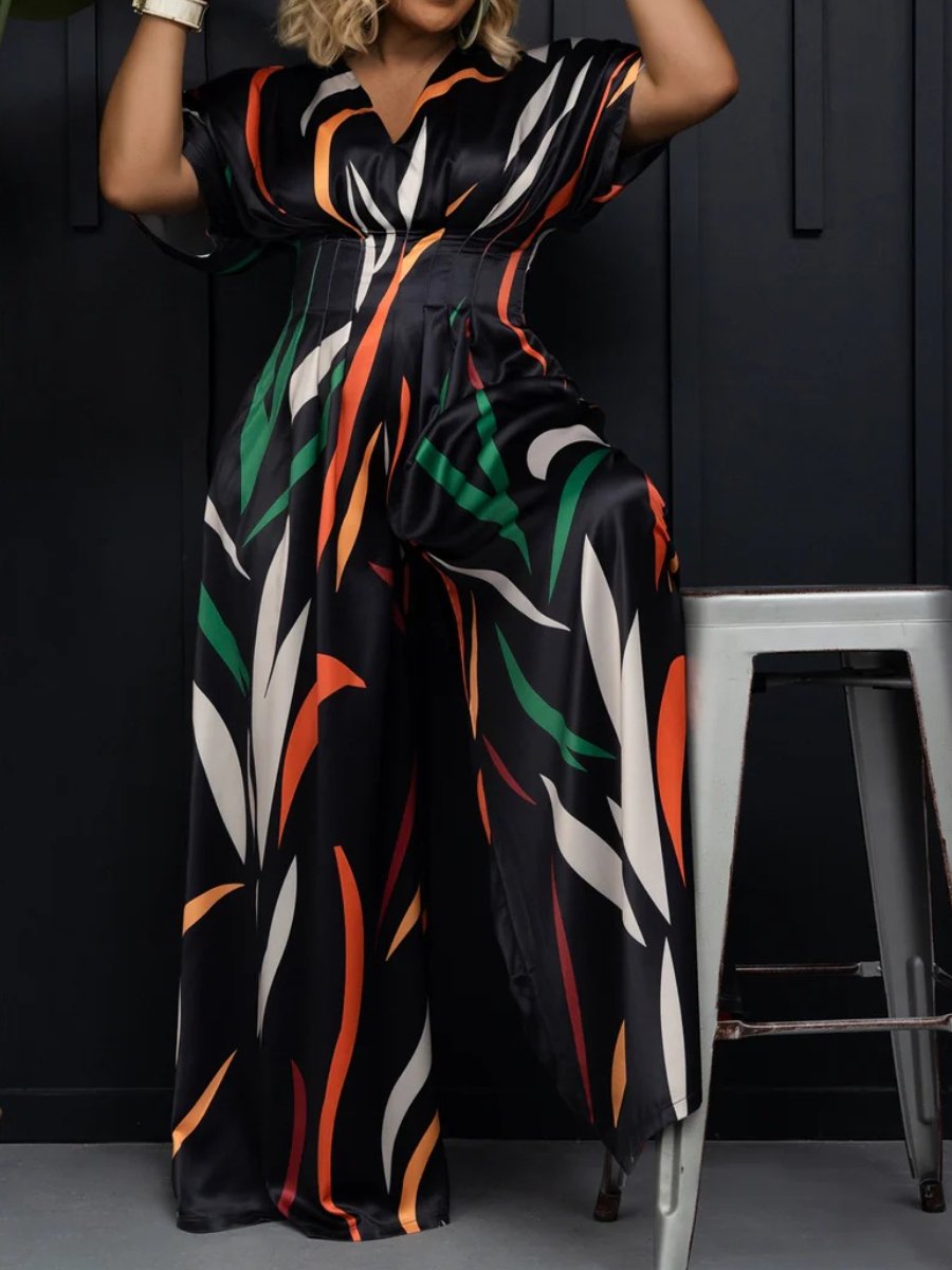 The Chic Printed Jumpsuit