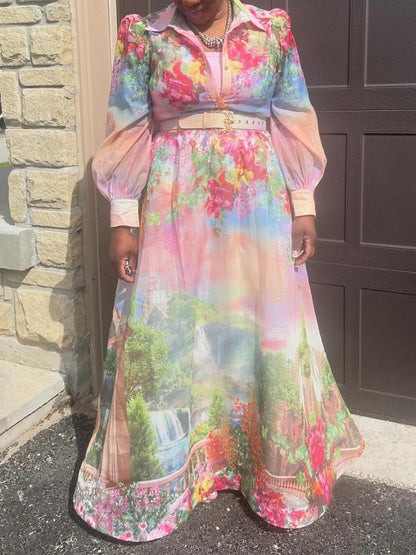 Beautiful Floral Maxi Dress