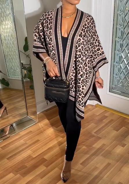 Comfy Leopard Cardigan