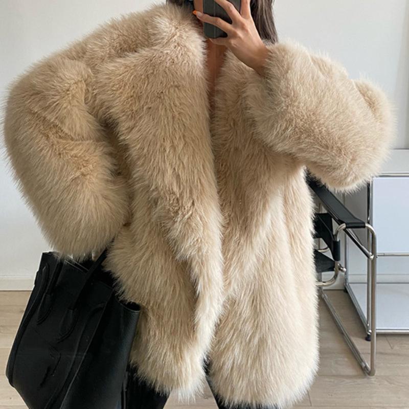 Chic Comfy Eco-friendly Fur Jacket