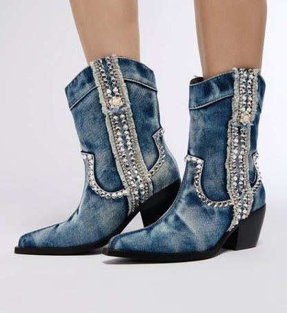 Diamond Cowboy Boots